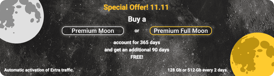 MoonDL: Special Offer 11.11 and Black Friday!