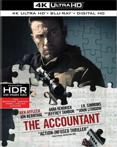 The Accountant 4K 2016