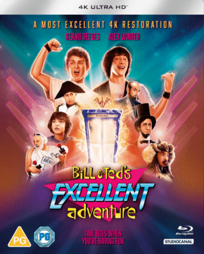 Bill and Teds Excellent Adventure 4K 1989