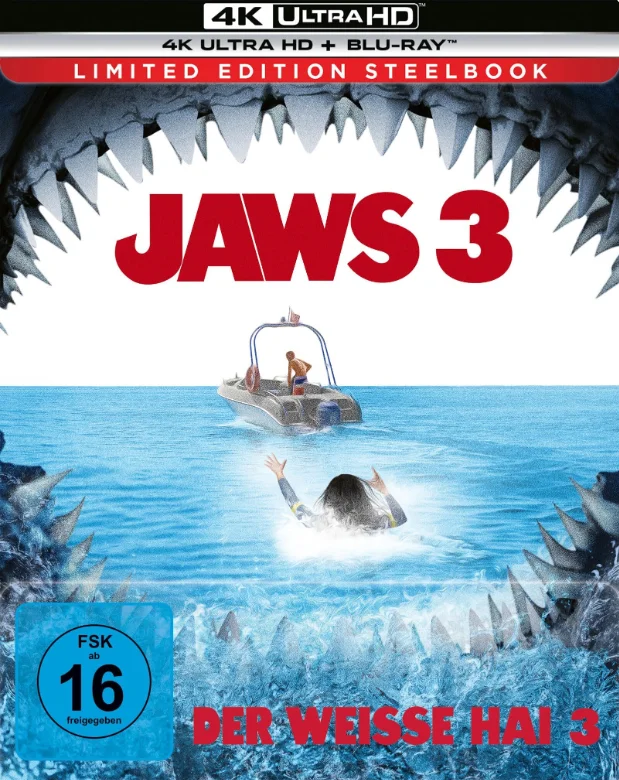 Jaws 3-D 4K 1983