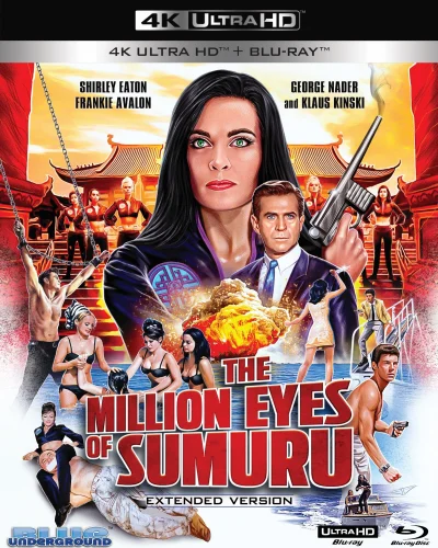 The Million Eyes of Sumuru 4K 1967