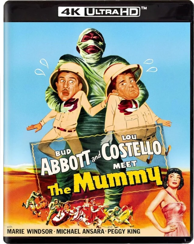 Abbott and Costello Meet the Mummy 4K 1955