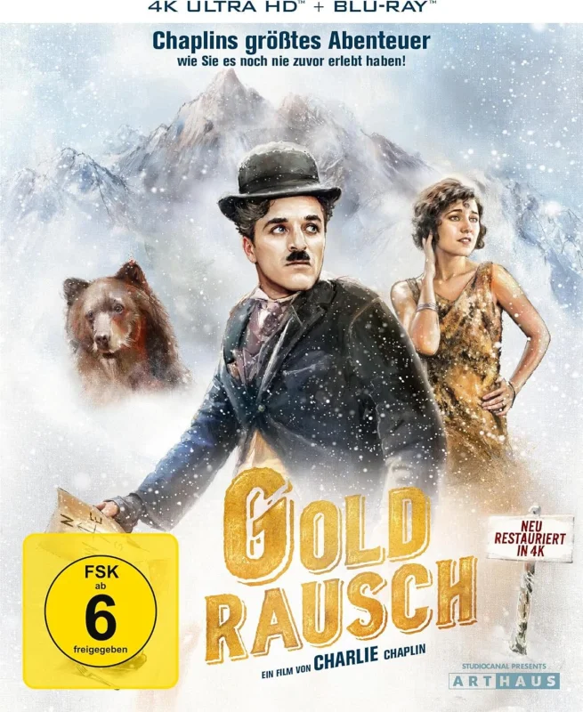 The Gold Rush 4K 1925