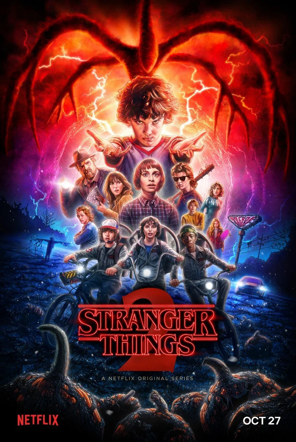 Stranger Things 4K S02 2017