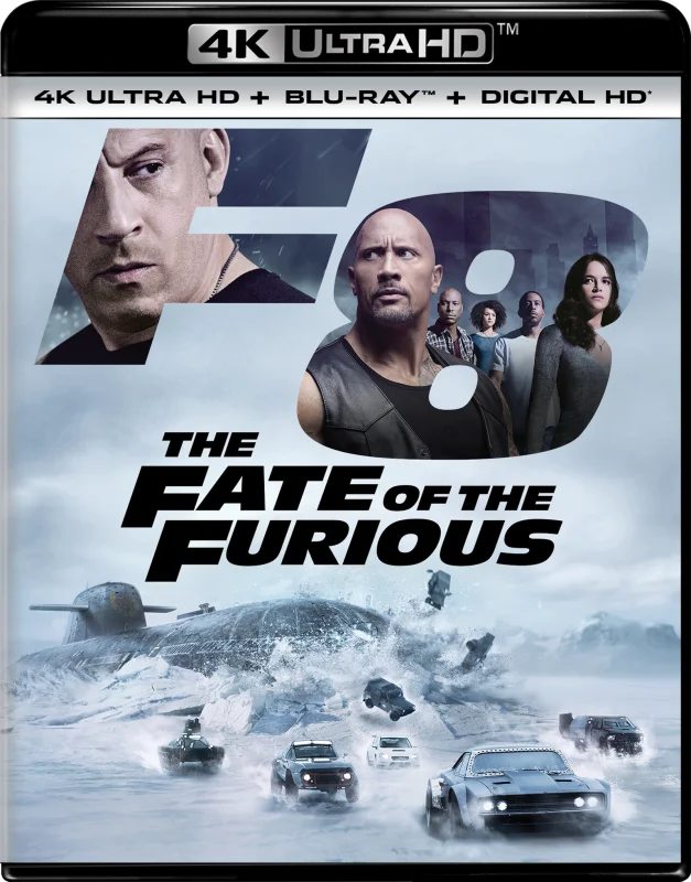 The Fate of the Furious 4K 2017